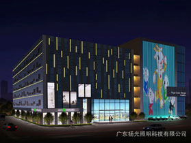 深圳平沙購物廣場燈光設計