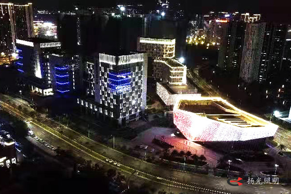 廣州產業園區夜景照明工程